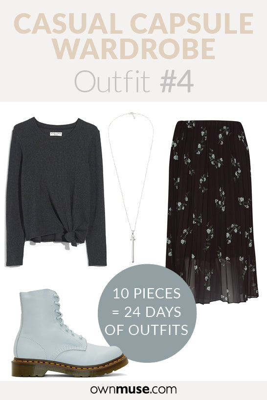 Day wear outfit inspiration - Capsule Wardrobe 