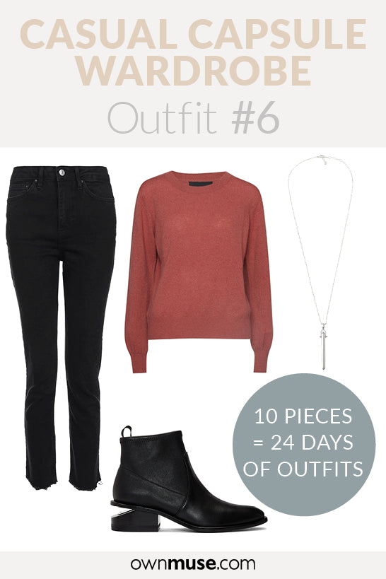 Day wear outfit inspiration - Capsule Wardrobe 