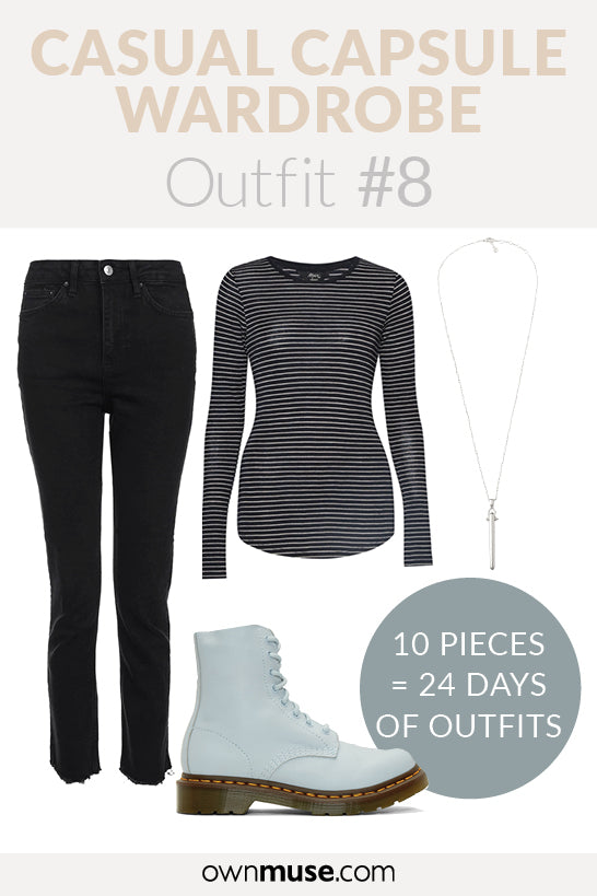 Day wear outfit inspiration - Capsule Wardrobe 