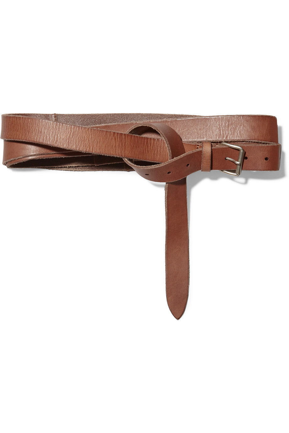 Isabel Marant - Brown  tan neutral 'Judd' leather waist belt