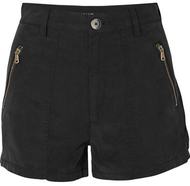 J-Brand - Black 'Callie' lyocell shorts