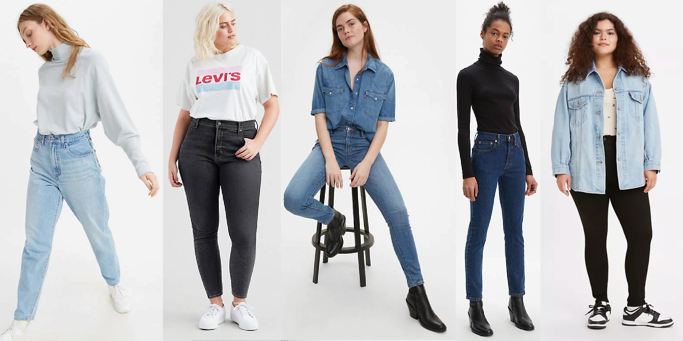 Levi's sizes to fit all body shapes