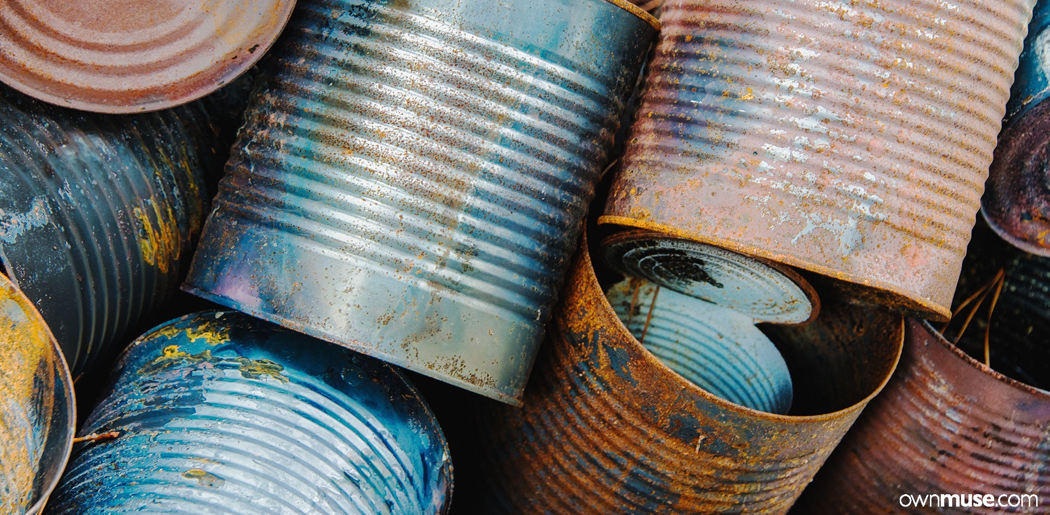 Aluminium cans and steel recycling