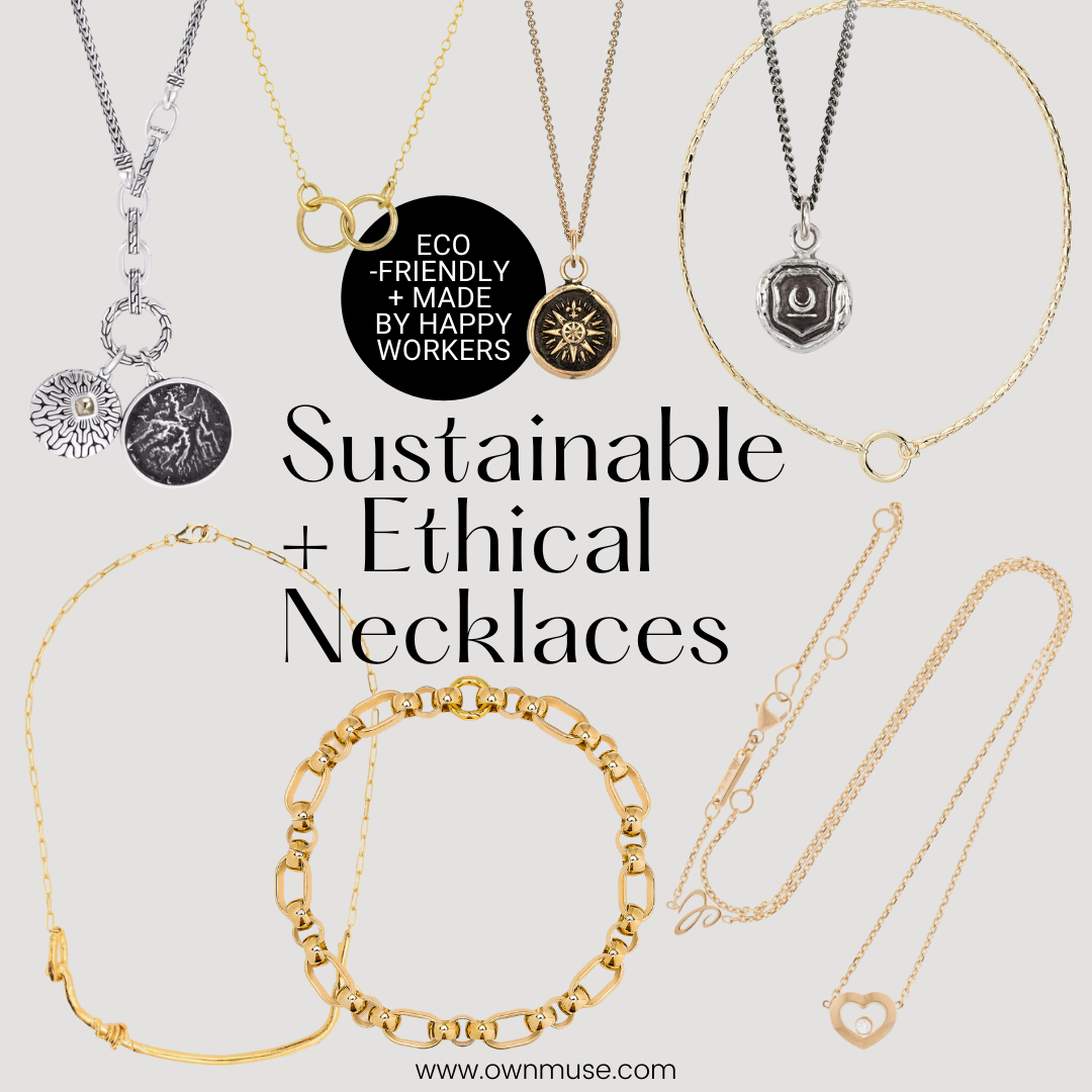 sustainable ethical necklaces ownmuse