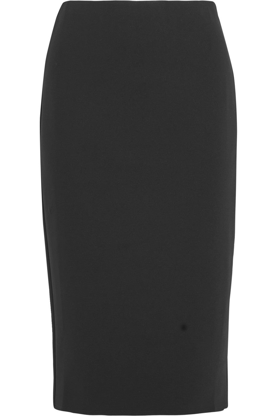 The Row - 'Rabina' black stretch jersey midi skirt