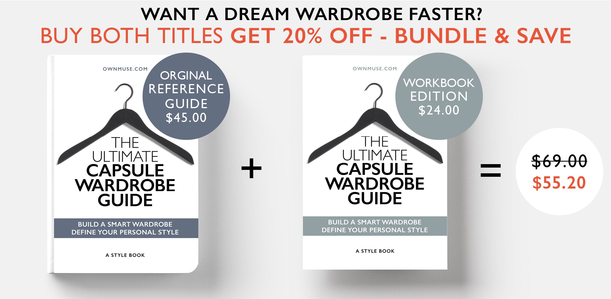 The Ultimate Capsule Wardrobe Guide - Style Book and Workbook Edition - Bundle and Save