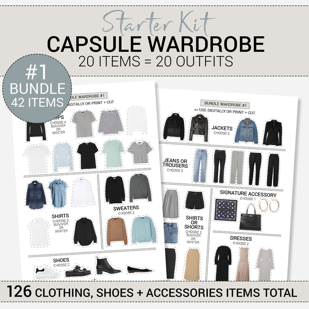 Capsule Wardrobe: Closet Organiser + Outfit Planner - OwnMuse