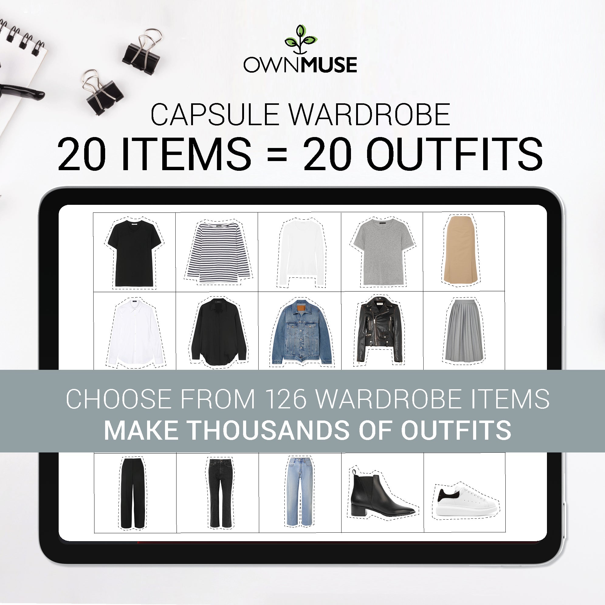 Year Round Capsule Wardrobe: 20 Essential Pieces – OwnMuse