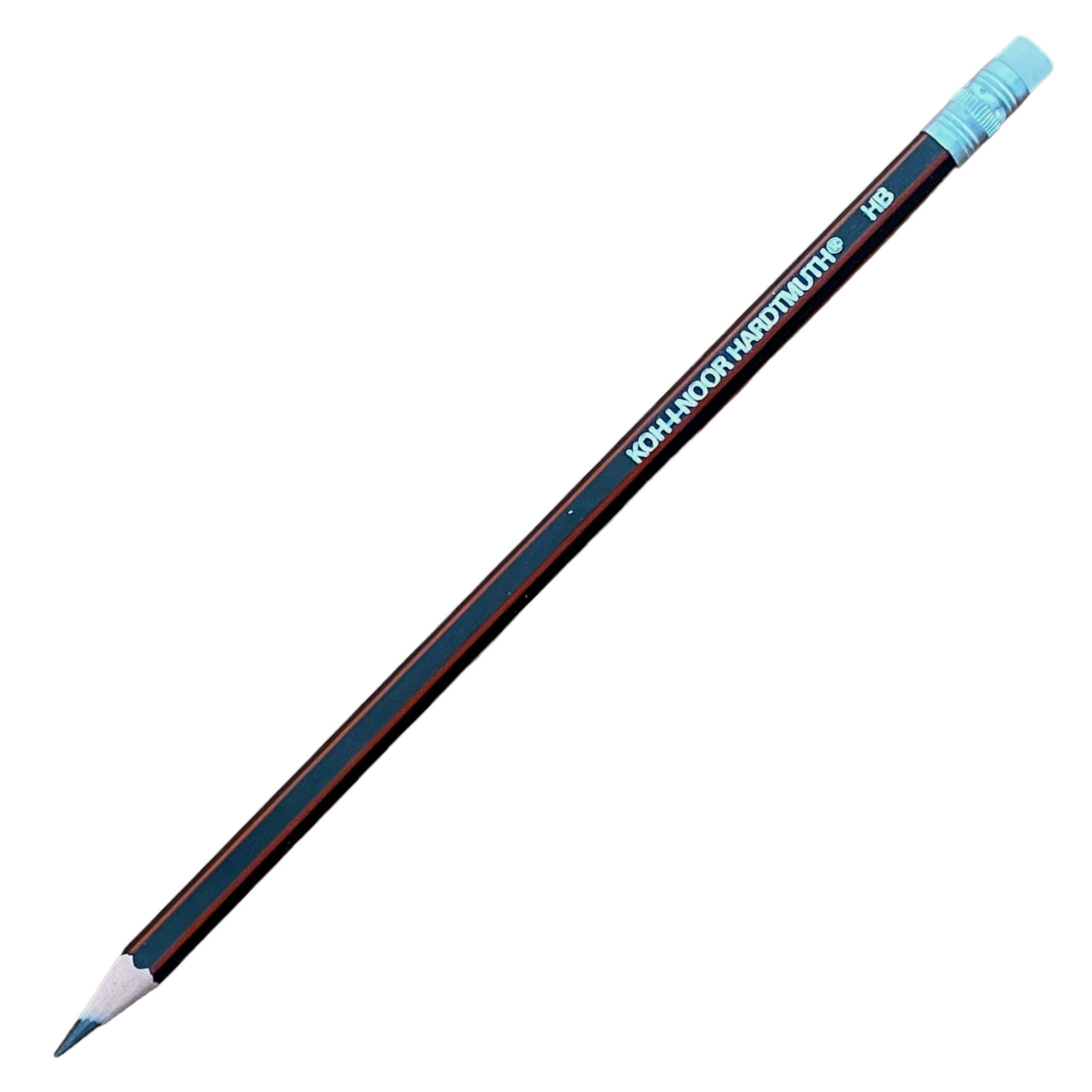 KOH-I-NOOR – Goma de borrar y portagoma con forma de bolígrafo (12,5 cm, 5  piezas de recambio, goma azul : : Oficina y papelería