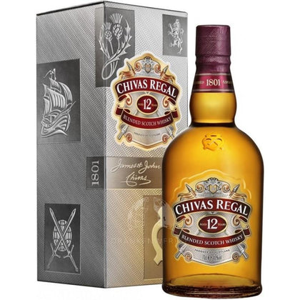 Vous voulez acheter des Chivas Regal 12 ans Blended Scotch Whisky 70cl ?  49.95 € chez Ginsonline