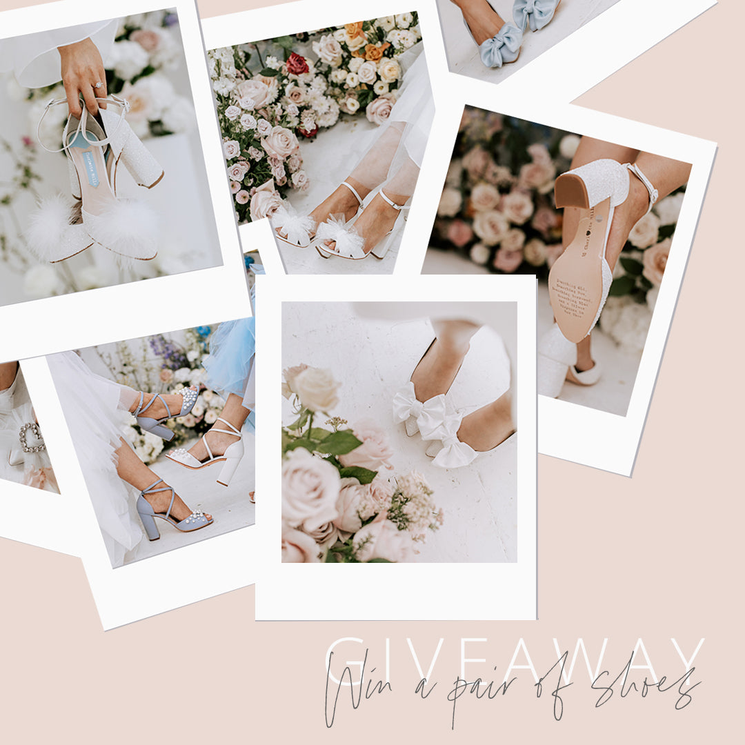 january charlotte mills wedding shoe giveaway