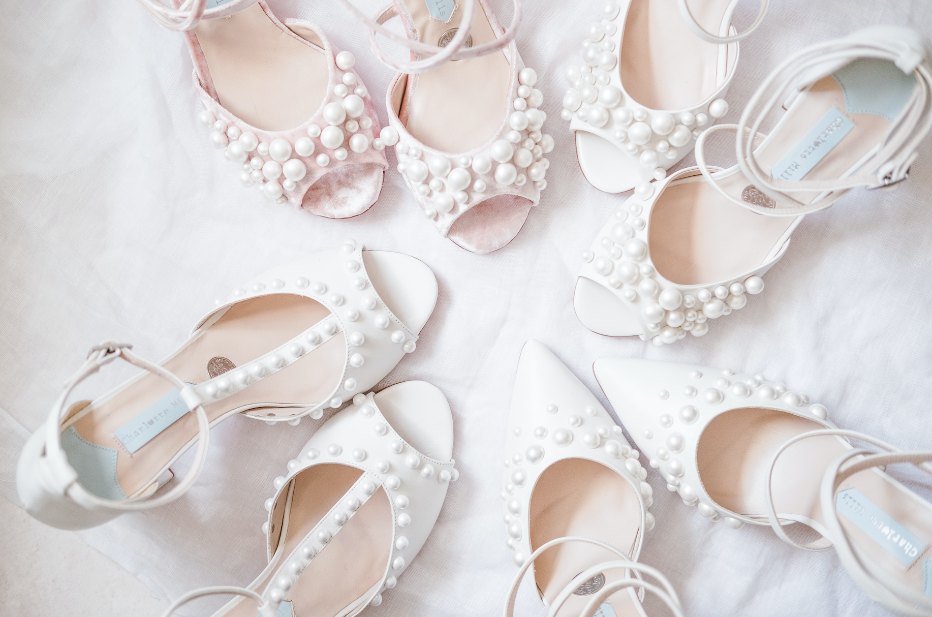 Perfect Pearl Wedding Shoes – Charlotte Mills