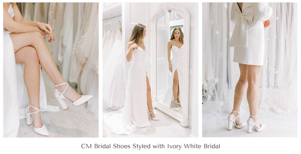 ivory white bridal