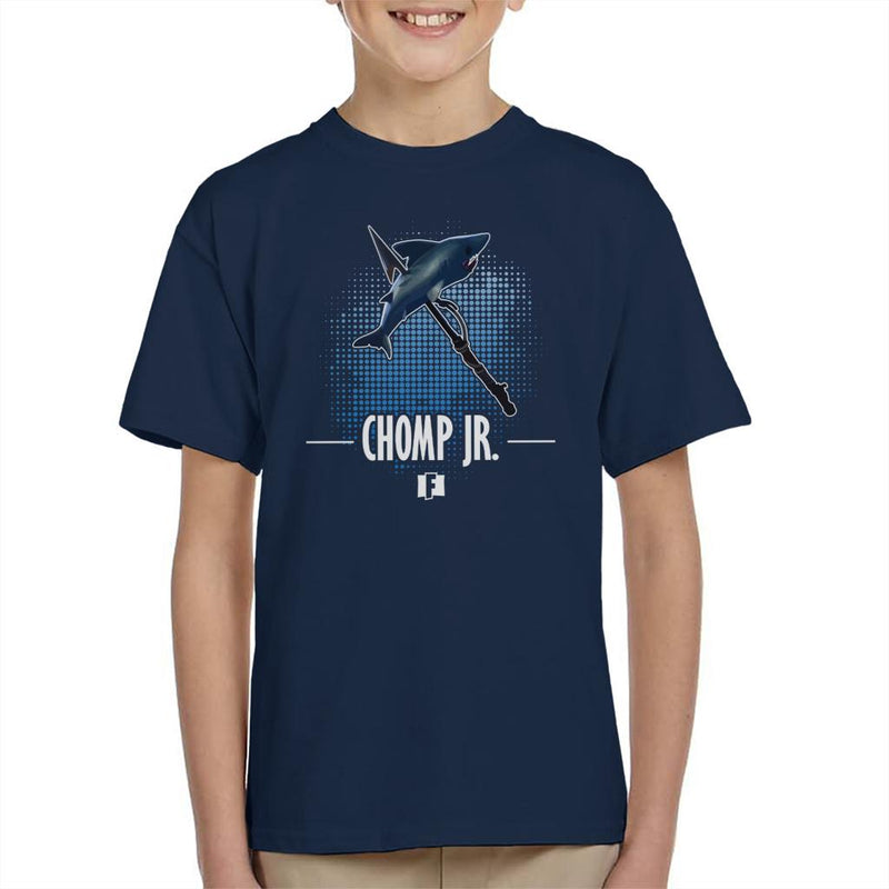 fortnite chomp jr kid s t shirt by spudhead cloud city 7 - chomp jr fortnite