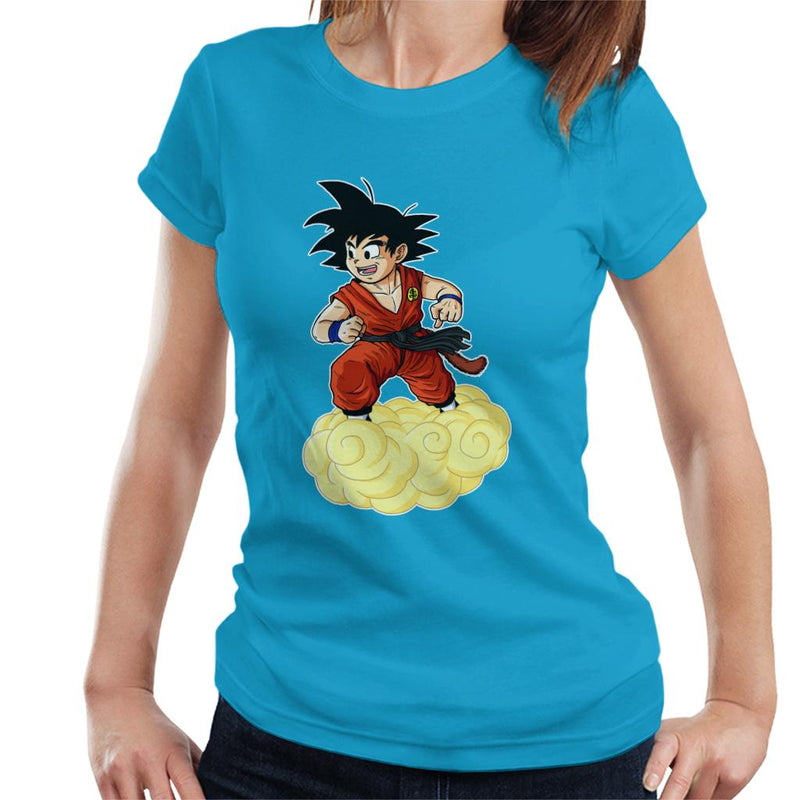 Dragon Ball Z Kid Goku On Cloud Cloud City 7