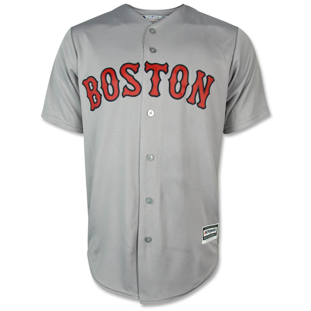 grey boston red sox jersey