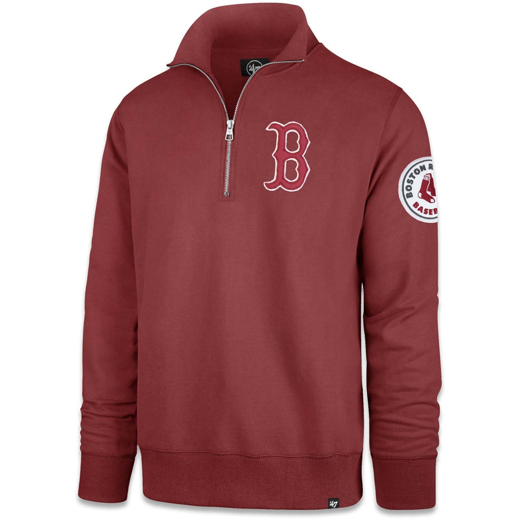 red sox quarter zip pullover