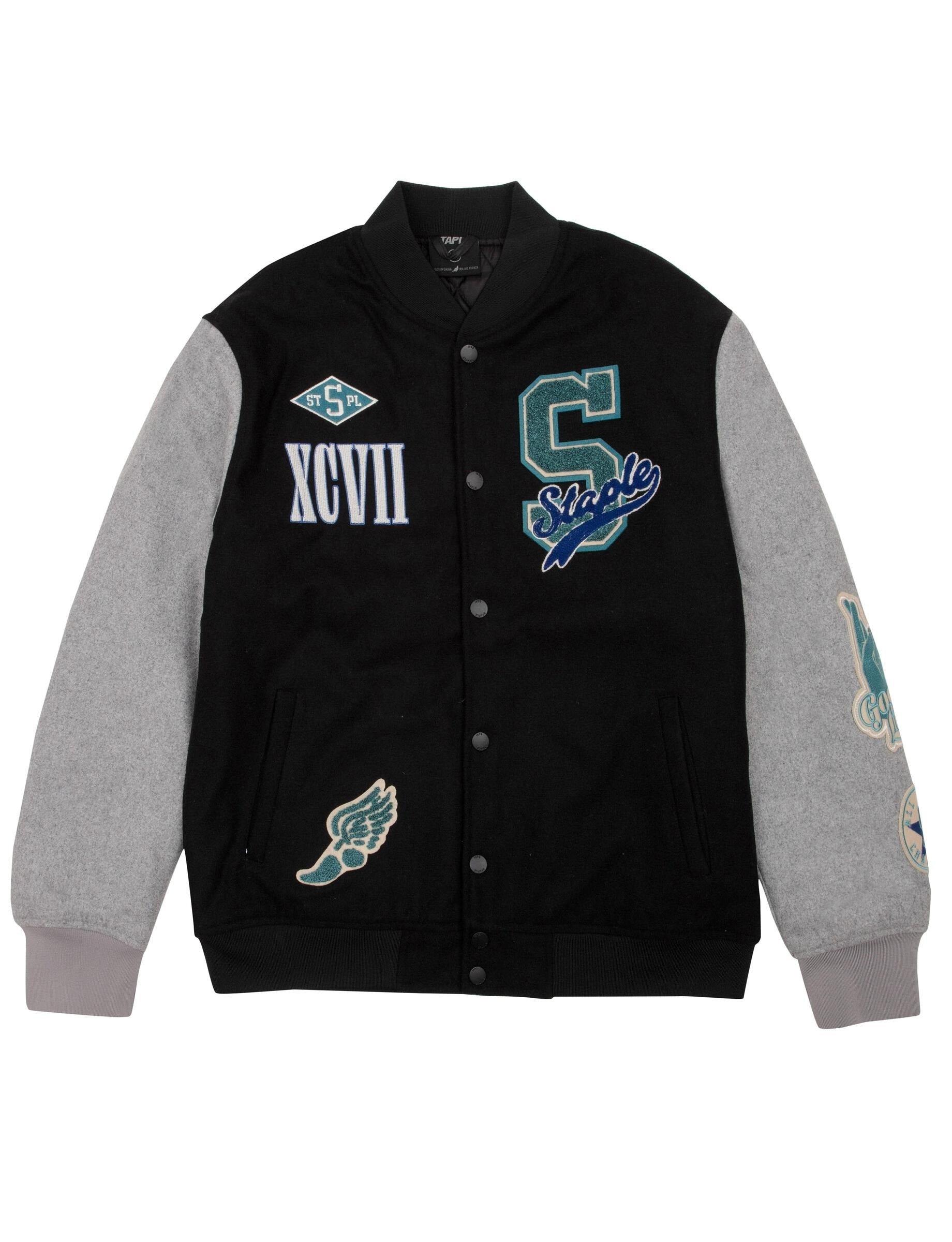 Staple Eldridge Wool Varsity Jacket