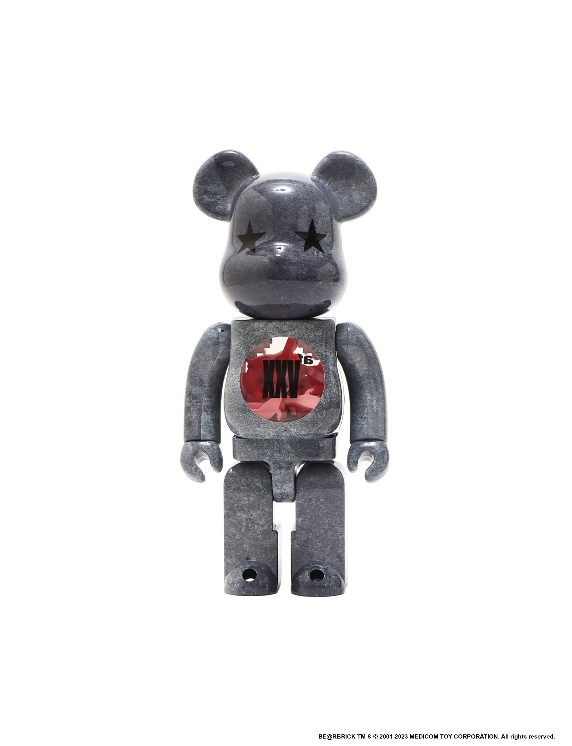 STAPLE x Atmos x Medicom Toy 400% & 100% BE@RBRICK Set 25th