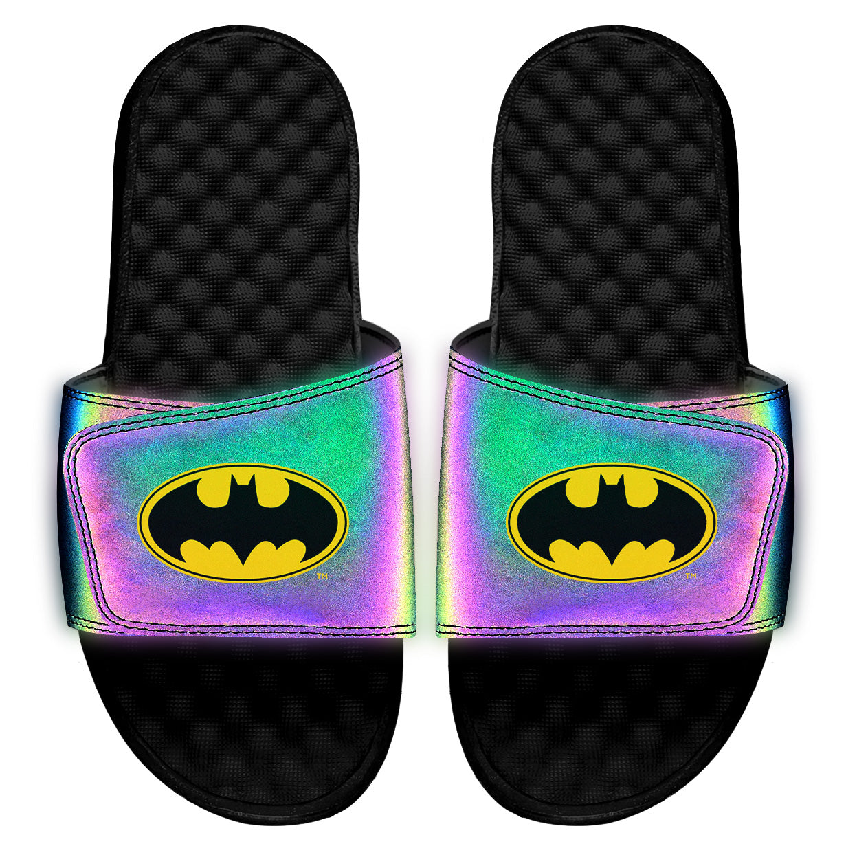 Batman M3 - Reflective Slide Sandals from DC Comics! - ISlide