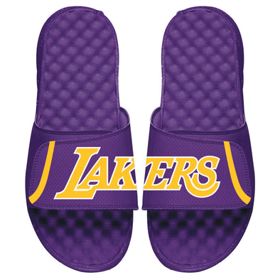 lakers nike slides