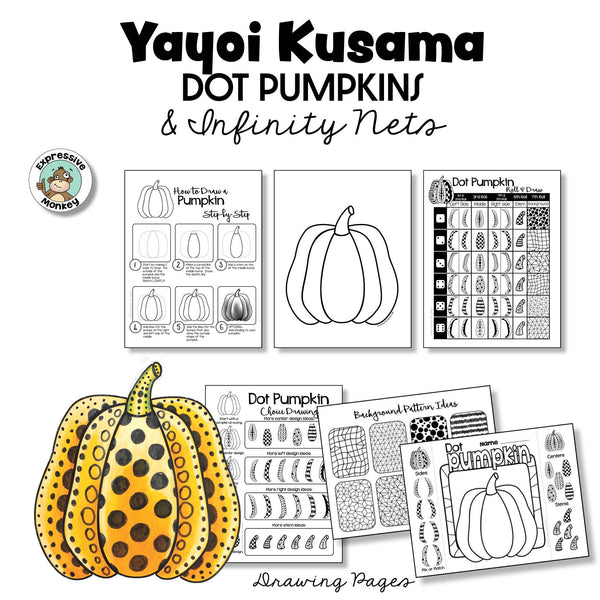 Download Yayoi Kusama Art Lesson BUNDLE with Pumpkins, Mushrooms ...