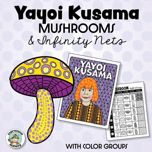 Download Yayoi Kusama Mushroom Art Lesson with Infinity Nets ...