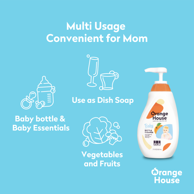 Orange House Baby Bottle Cleaner 21.9Fl Oz