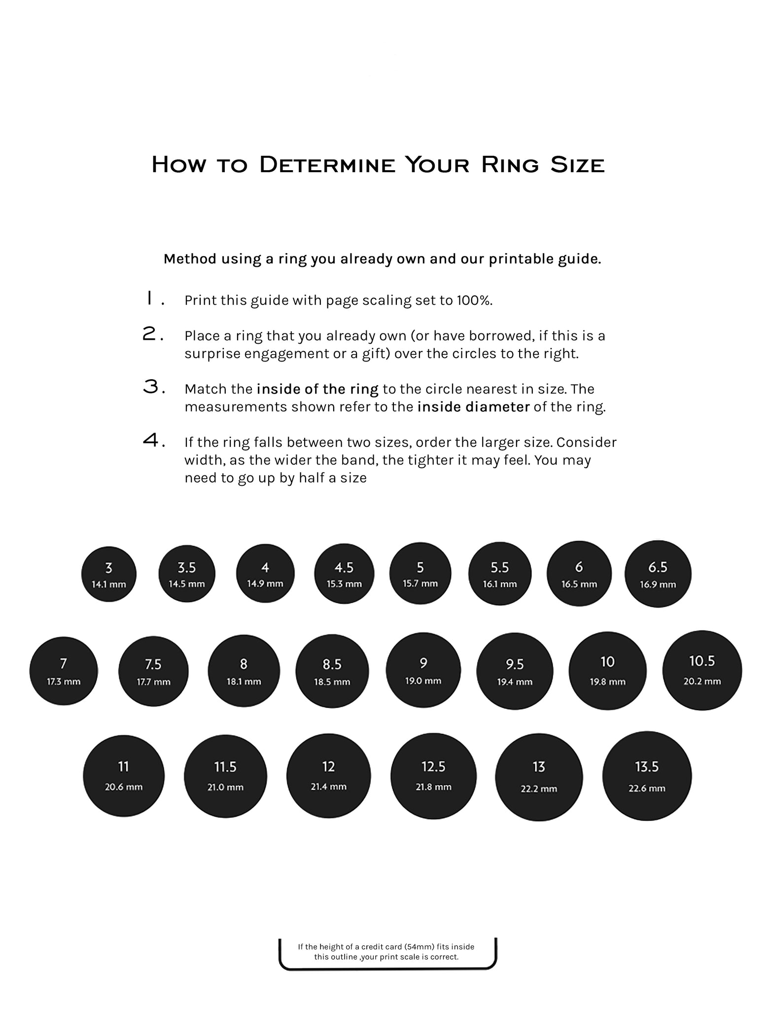 How to Determine Your Ring Size
