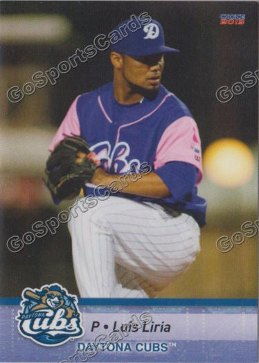 2013 Daytona Cubs Luis Liria – Go Sports Cards