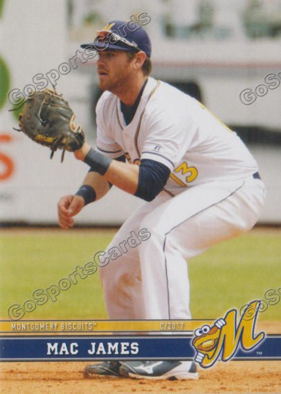 2019 MONTGOMERY BISCUITS TEAM SET COMPLETE MINORS AA TAMPA BAY RAYS NEW