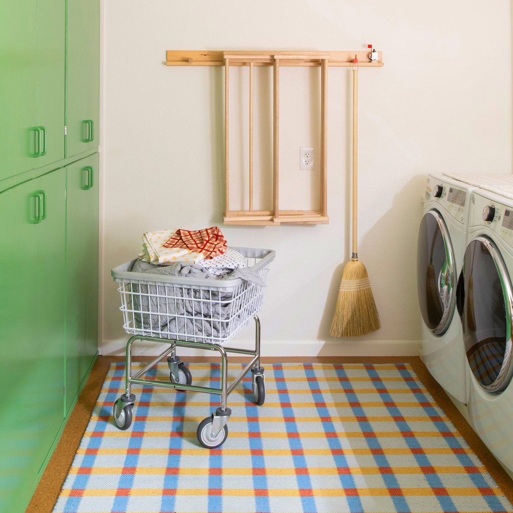 laundry room with a laundry basket