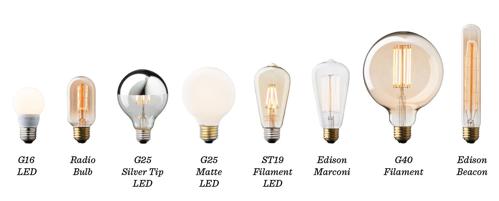 group of light bulbs