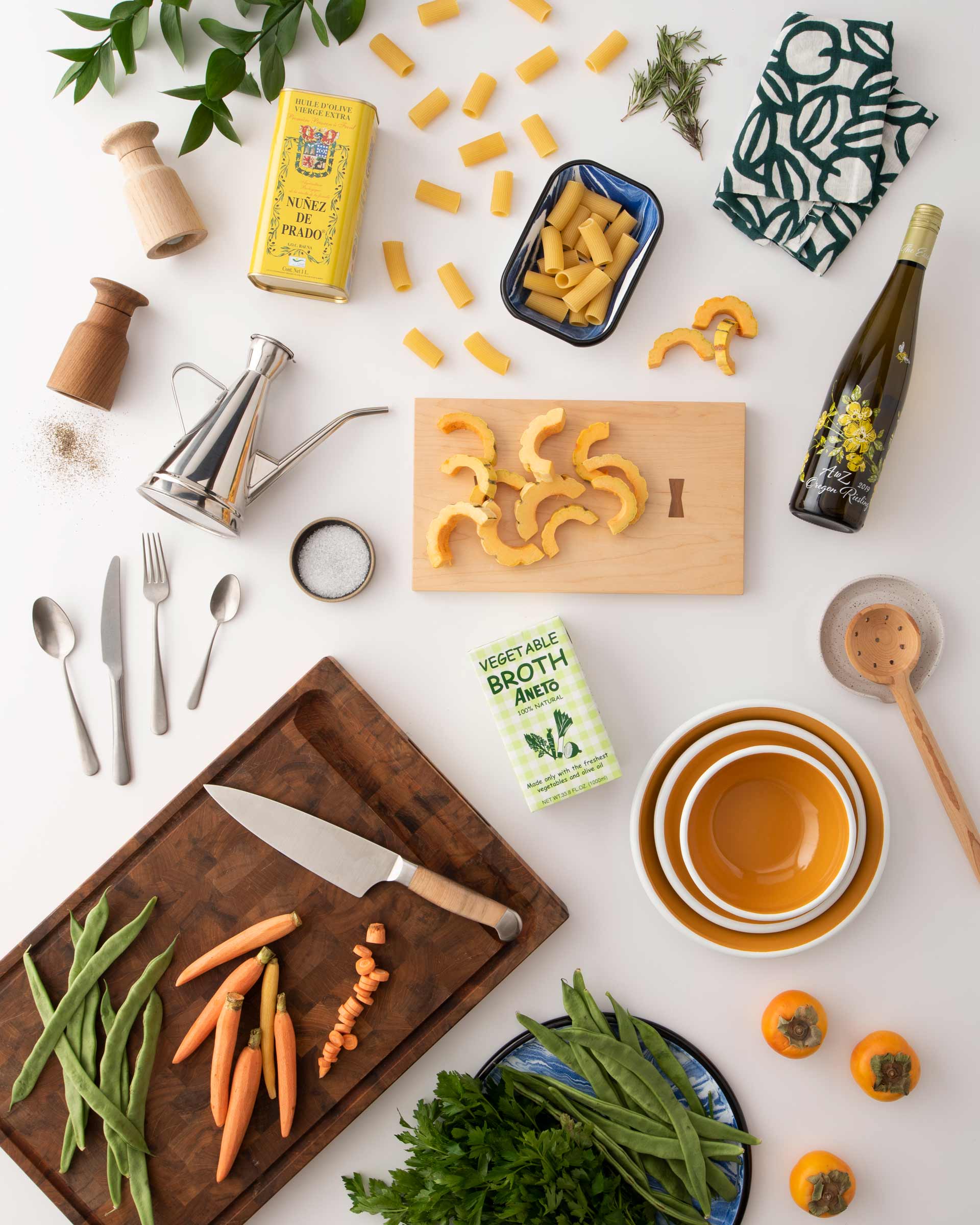 A collage of gift ideas for your foodie friends.