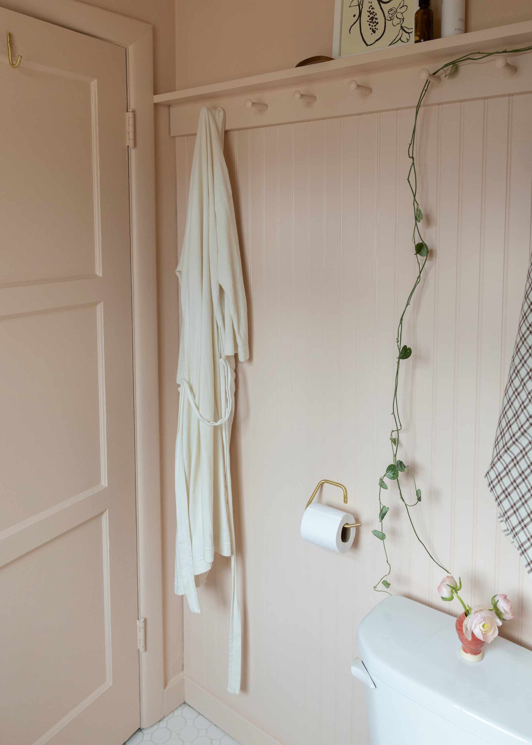 Adding a Shelf Above the Bead Board  Shelves, Beadboard, Bead board walls