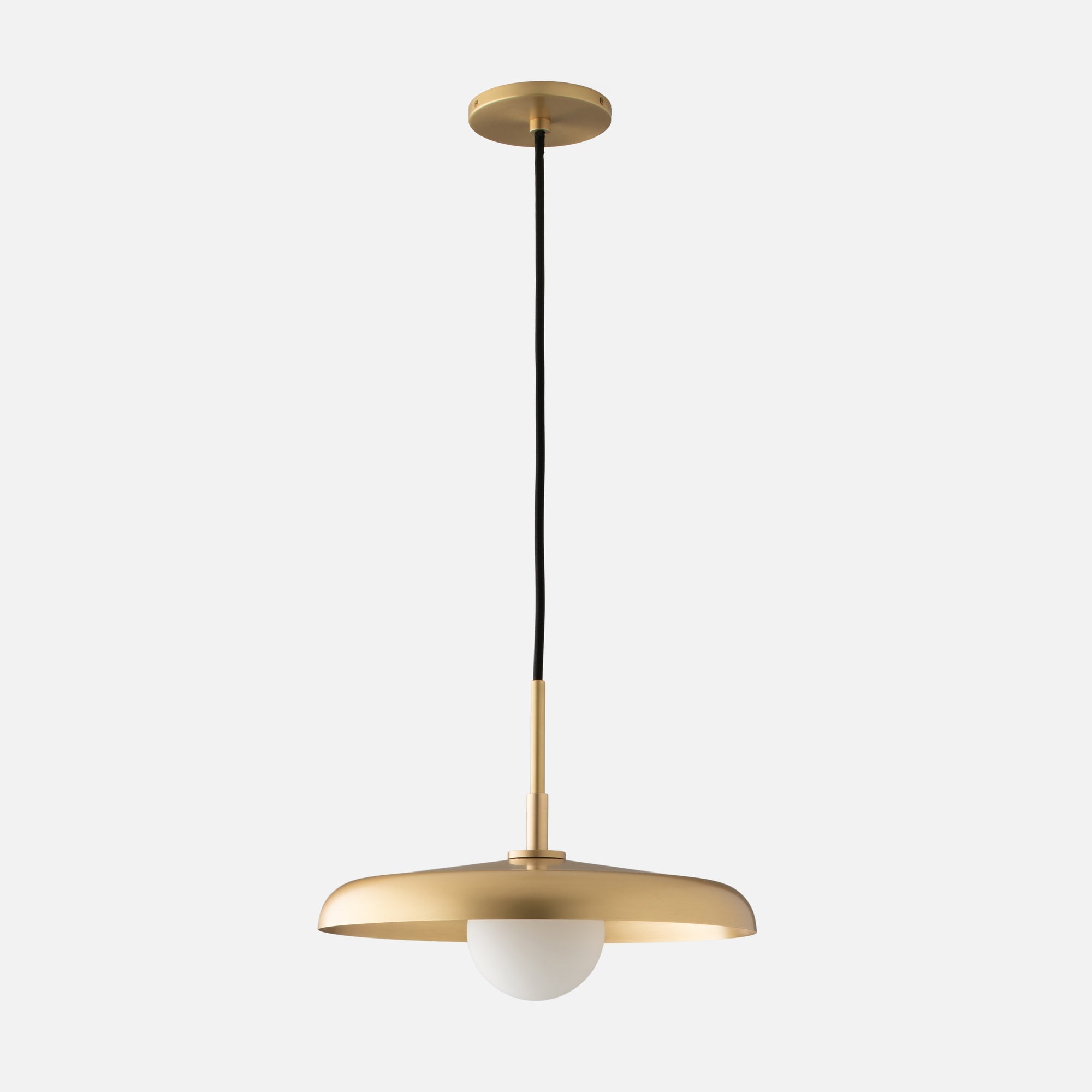 Caldera 15" Pendant::natural brass::main