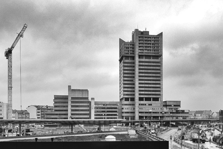 large building under construction