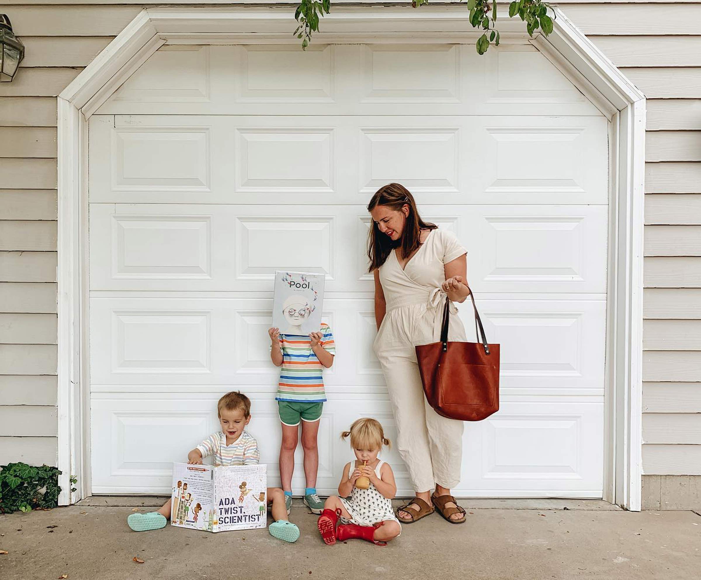 Leah Faye Gaeddert with her family. 