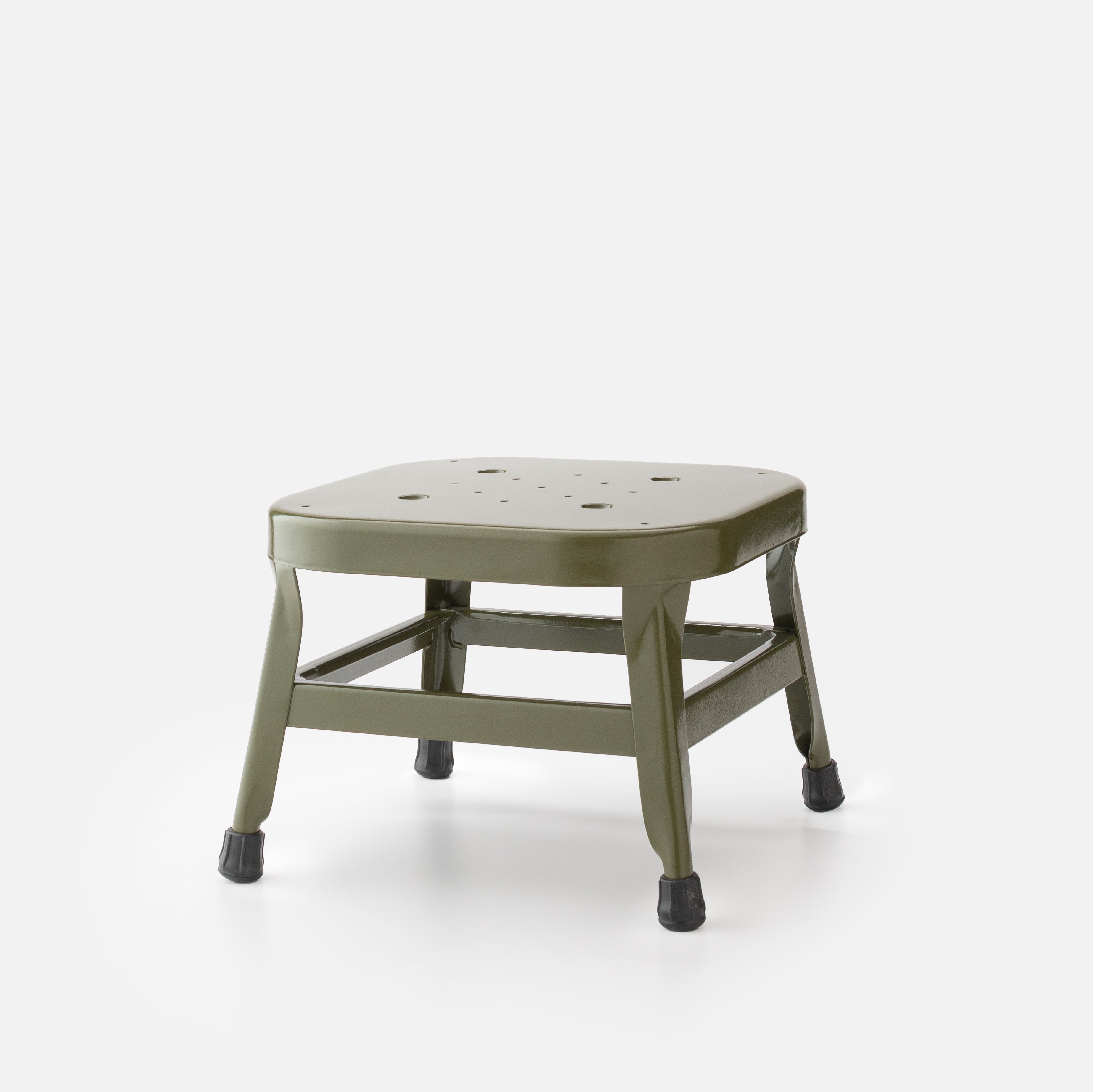 The Schoolhouse Utility Stool in Alder Gloss.