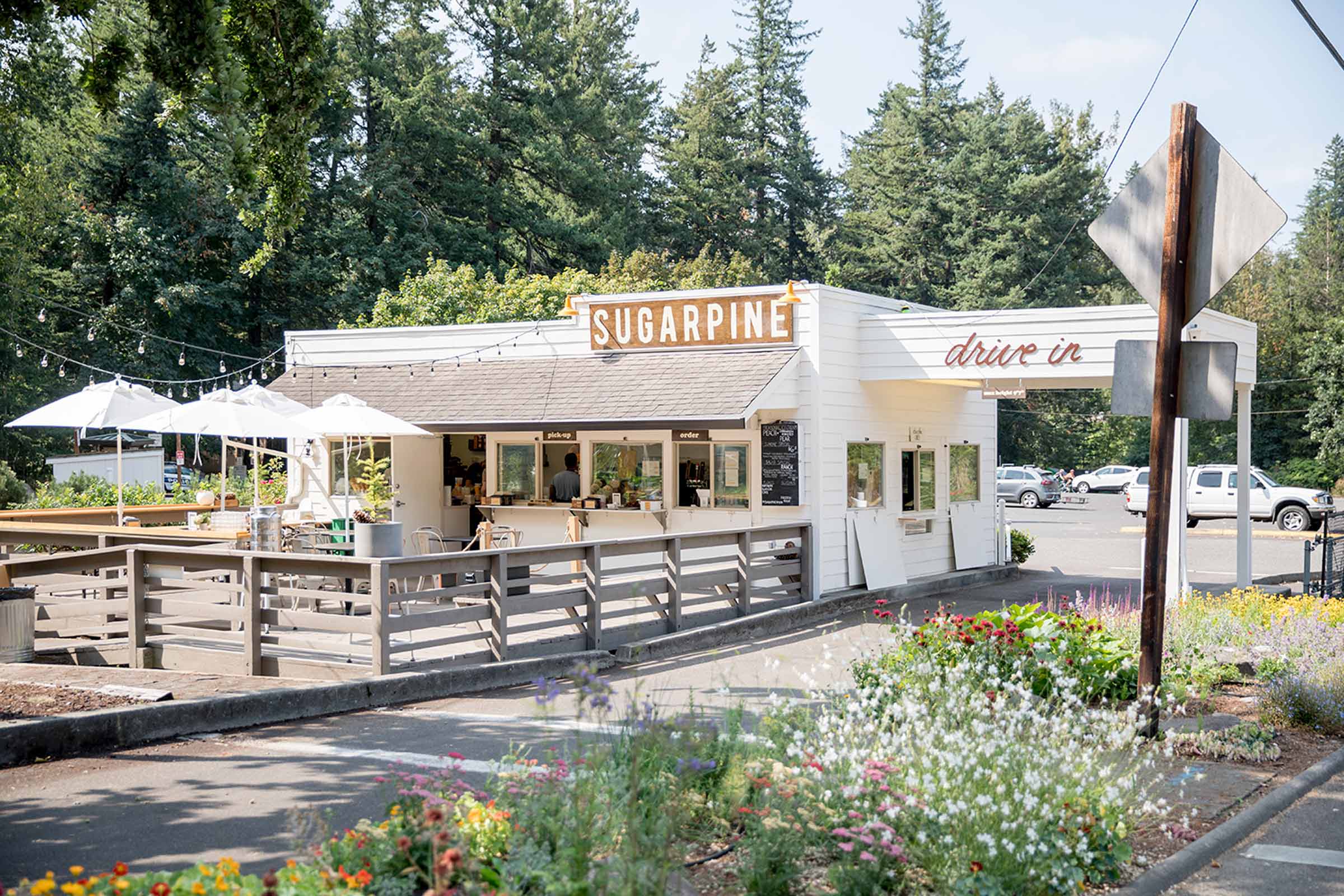 Sugarpine Drive-In in Portland, Oregon. 