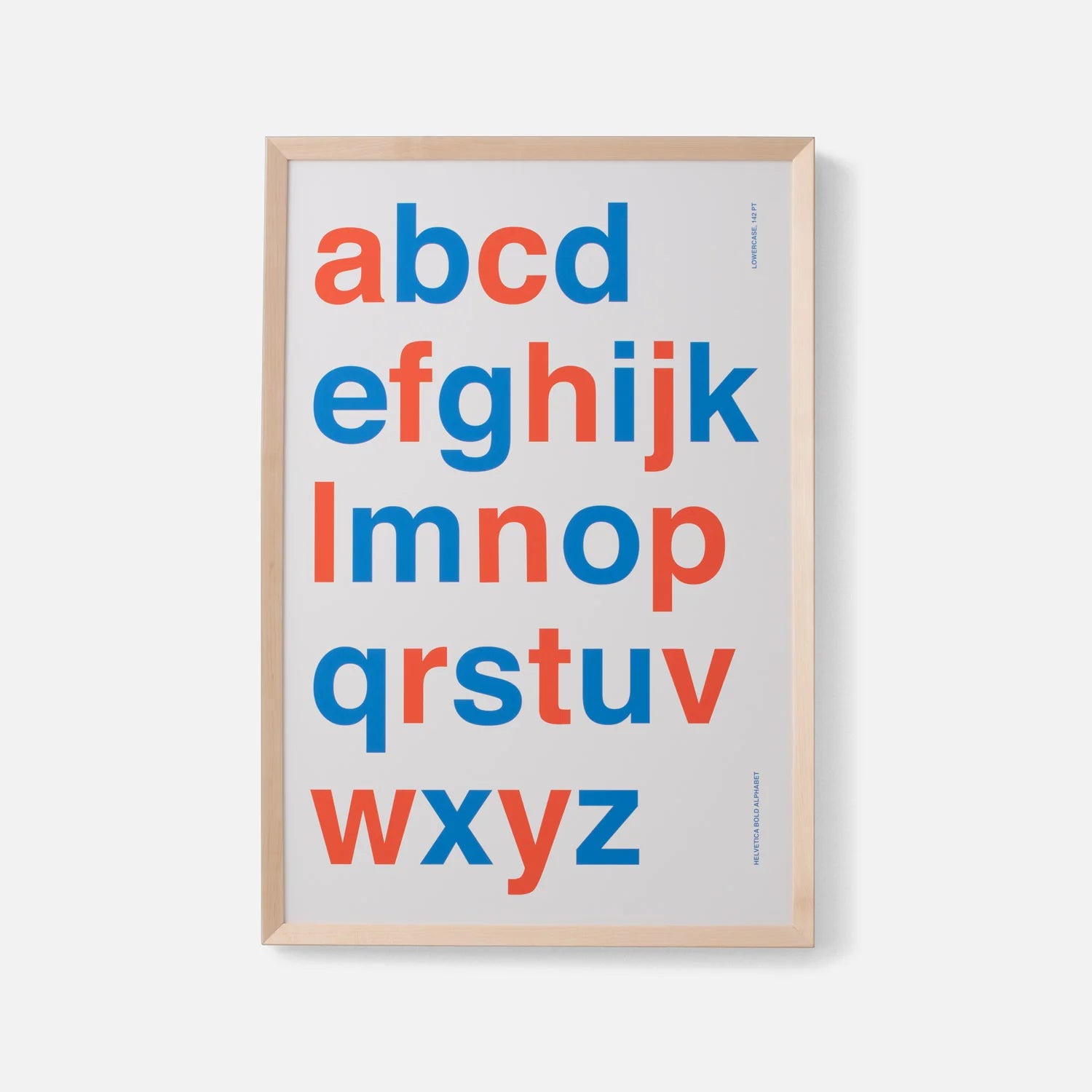 The Alphabet Print by Amanda Jane Jones.