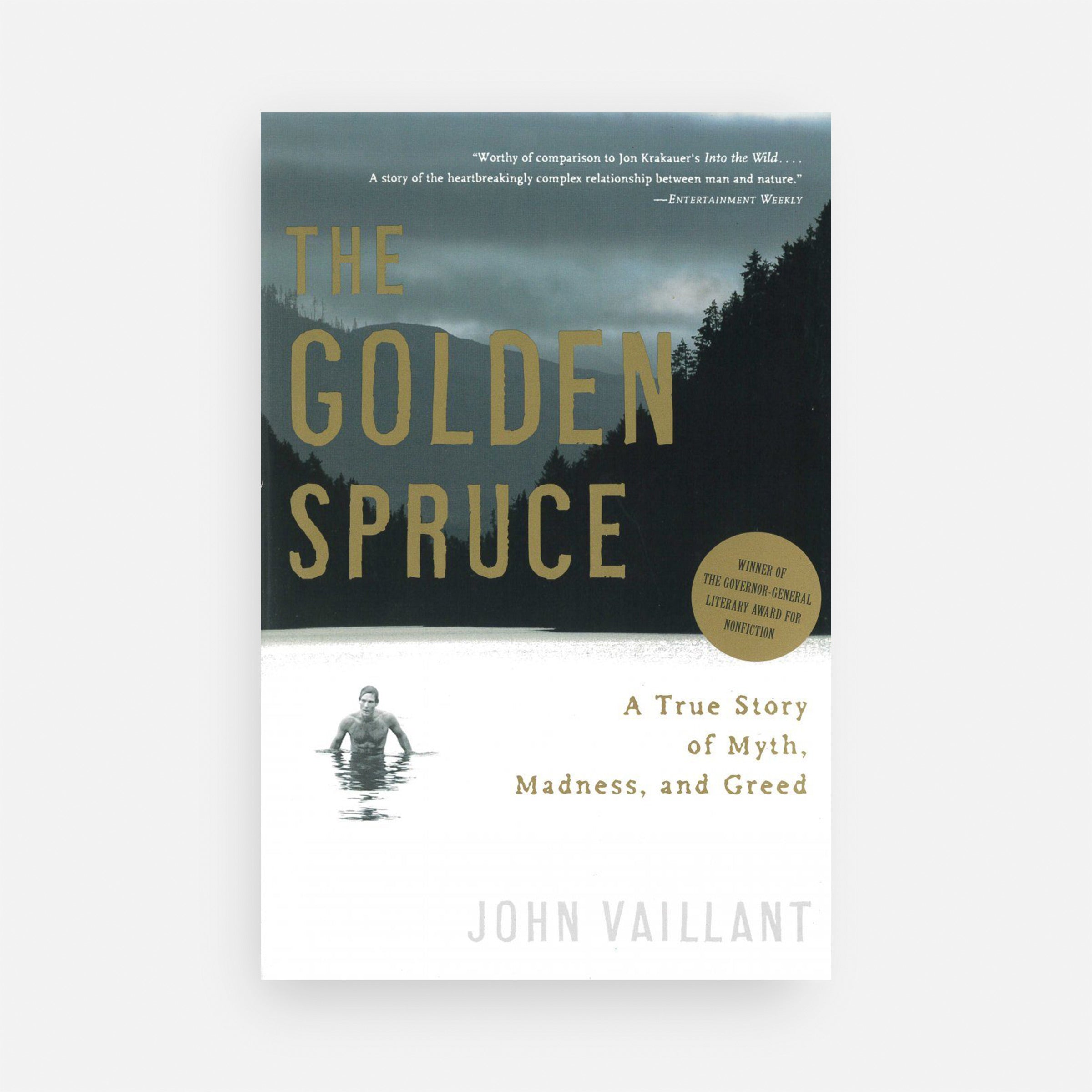 The Golden Spruce by John Vaillant book cover