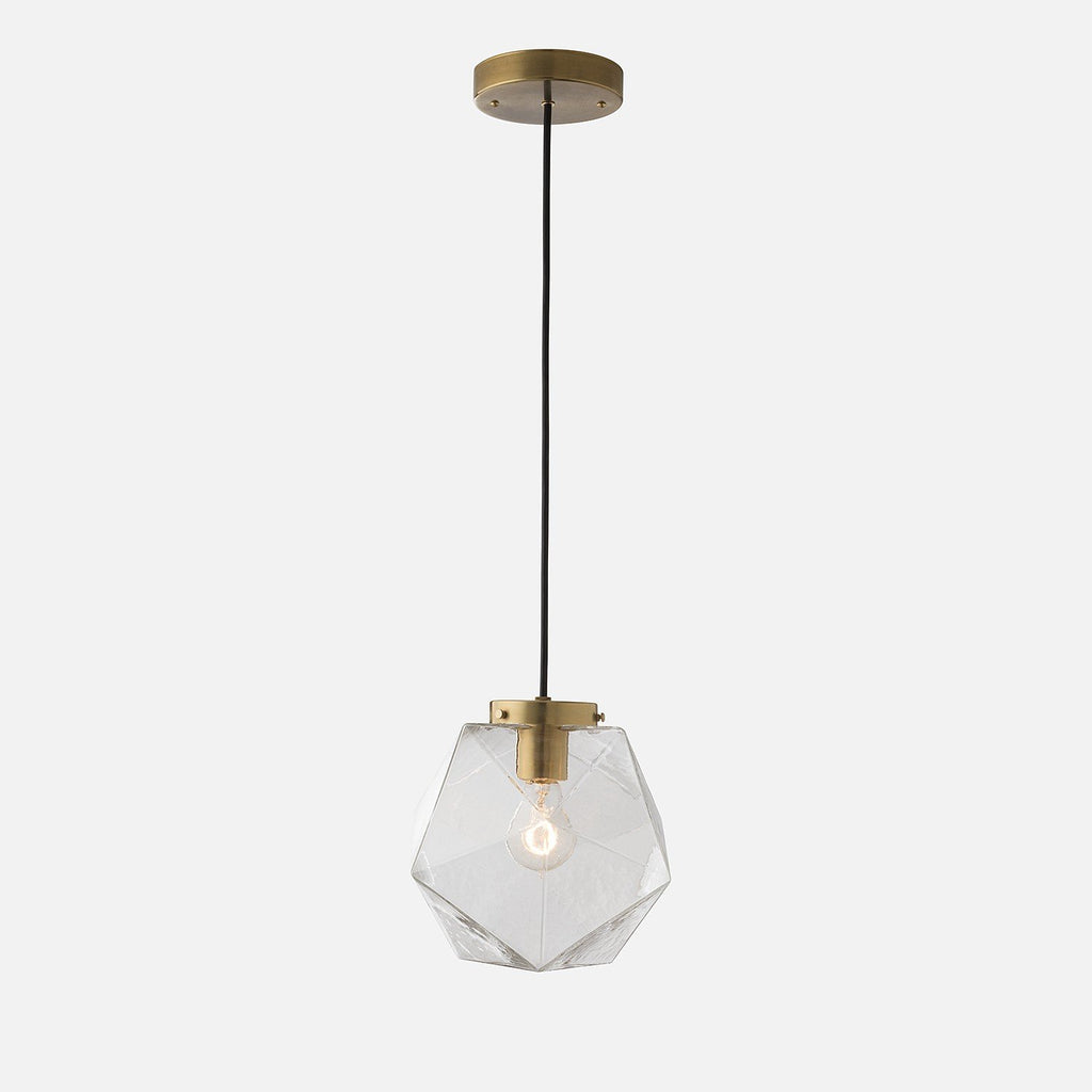 Fuller Pendant - Clear Glass