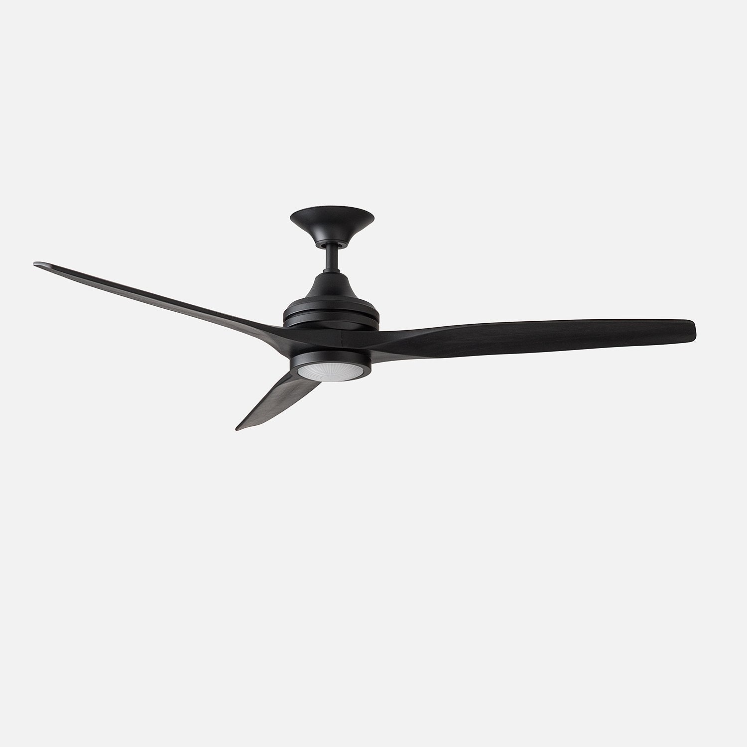 Spitfire 60" LED Ceiling Fan::matte black::hover