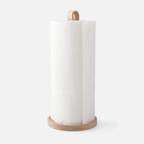 Hawkins New York Simple Wood Paper Towel Holder, Maple on Food52