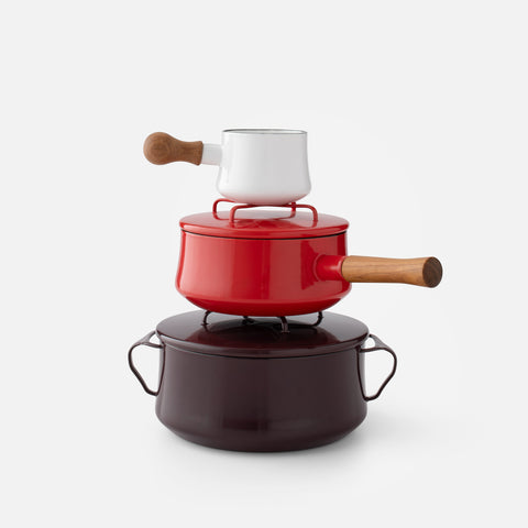 Enamel Gooseneck Kettle in Honey by Schoolhouse