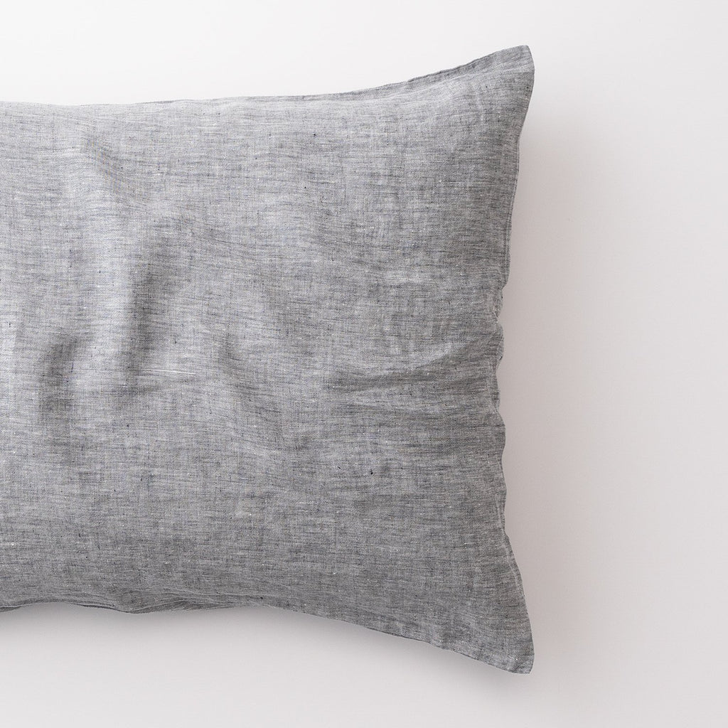 gray pillow shams