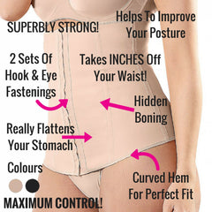 NO MORE TUMMY OOZE!! (Pulling your lower belly up into the corset)