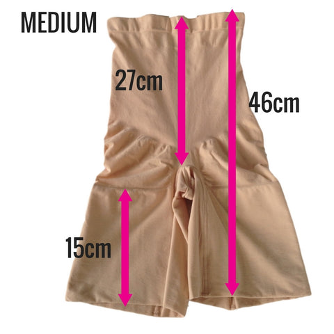 Spanx power short in beige