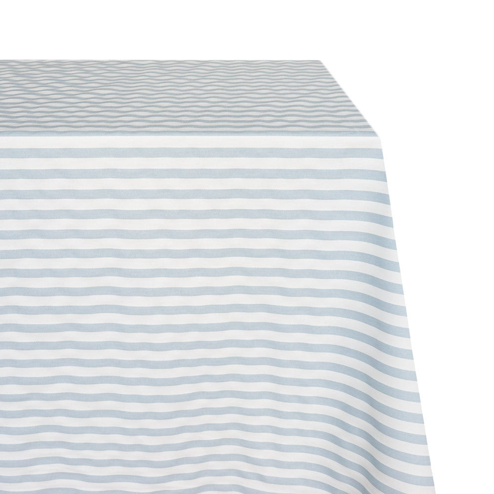 white fabric tablecloth